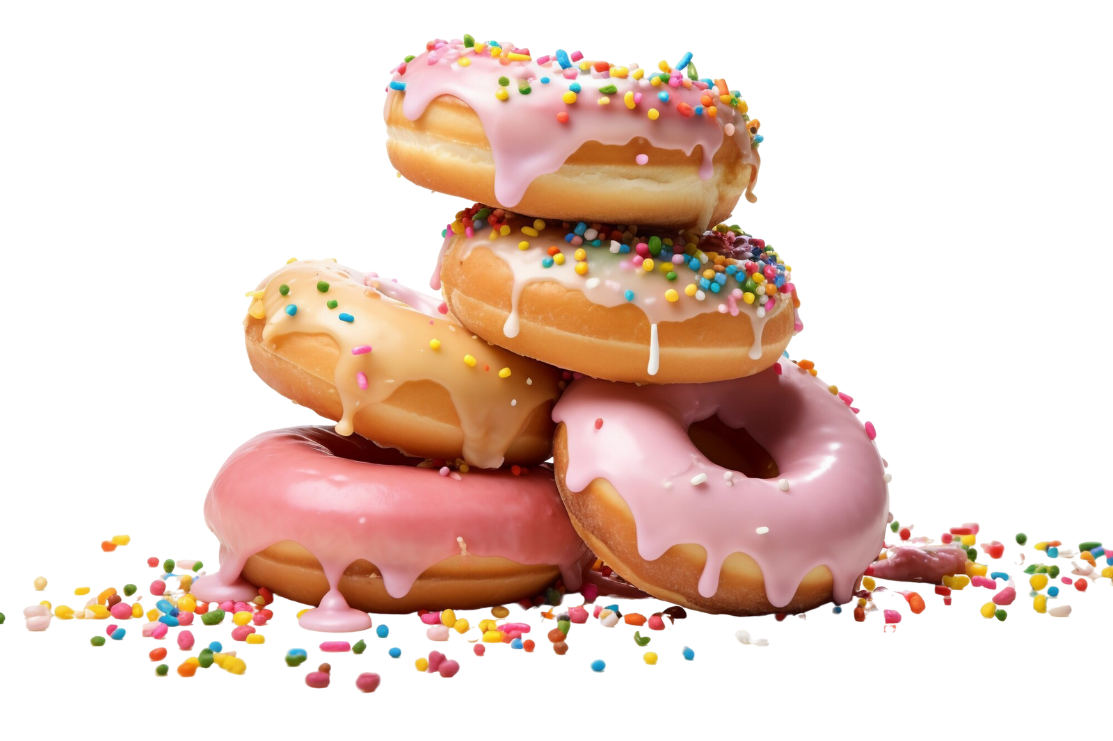 delicious-donuts-with-topping-arrangement